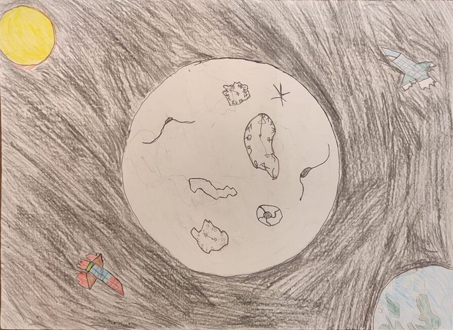 Poesia alla luna, di Vincenzo Pertile